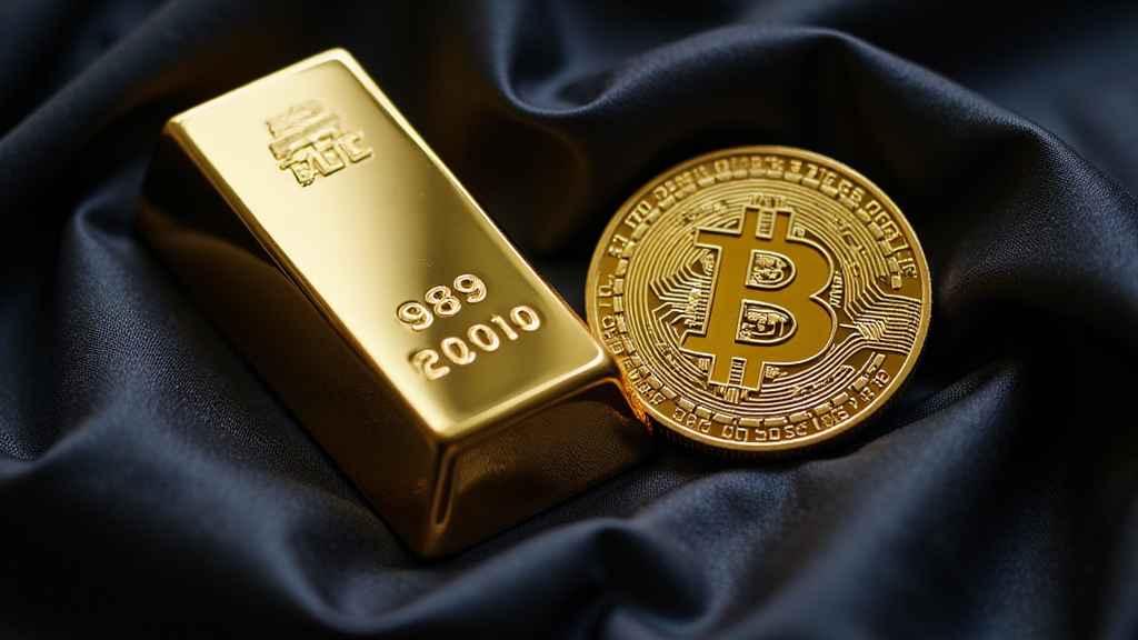 Bitcoin compared to gold as a store of value