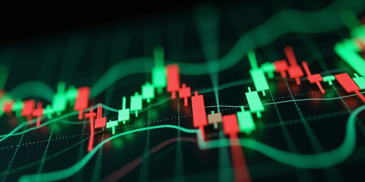 Understanding Candlestick Charts Like a Pro: Image showing candlestick charts in green and red for beginners